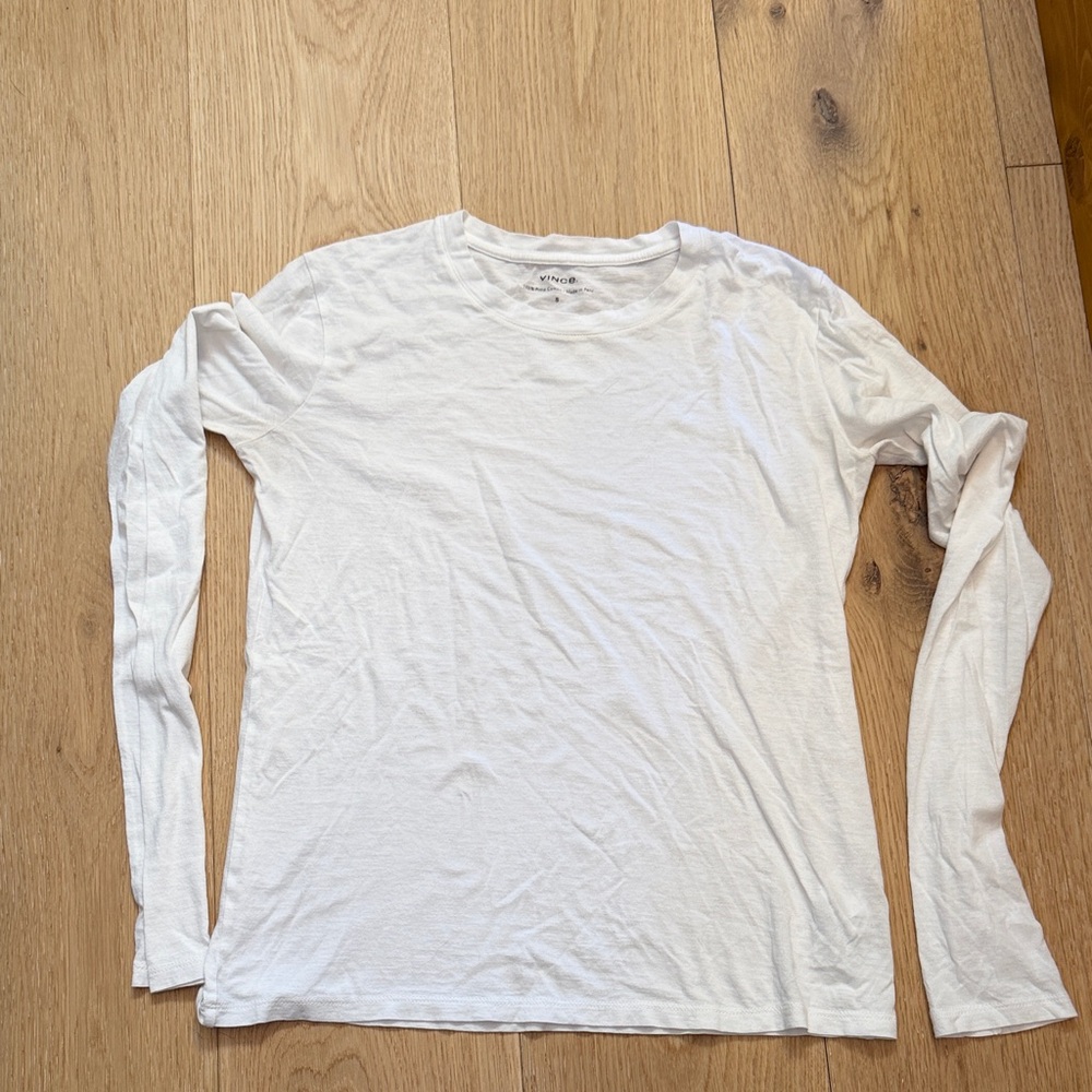 Vince Pima Cotton Long Sleeve Shirt